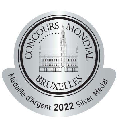 Concours Mondial Bruxelles 2022 silver médaille