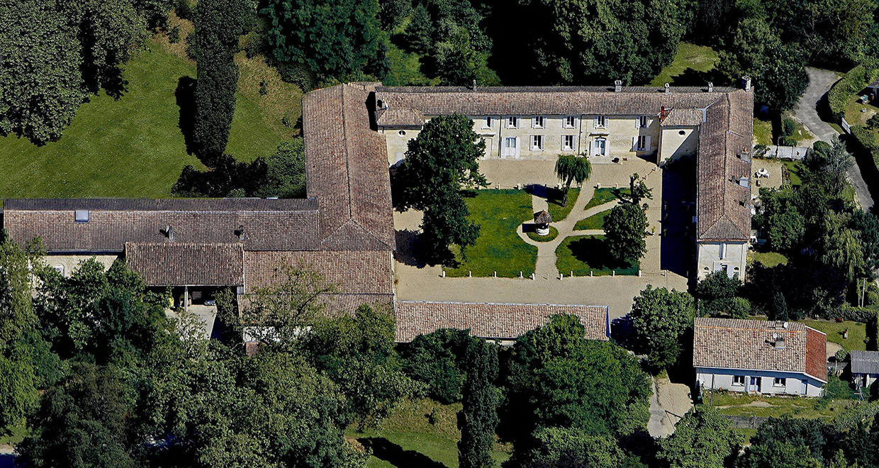 Photo aérienne Château Pontac Monplaisir